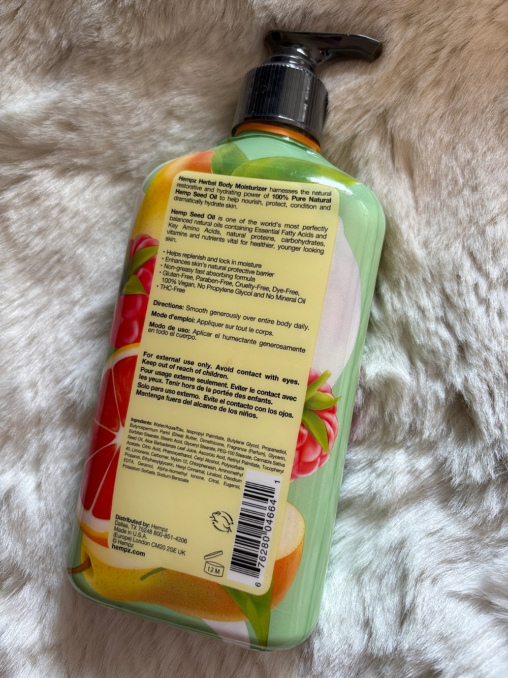 Hempz calm & citrusy herbal body moisturizer - Picture 2 of 2